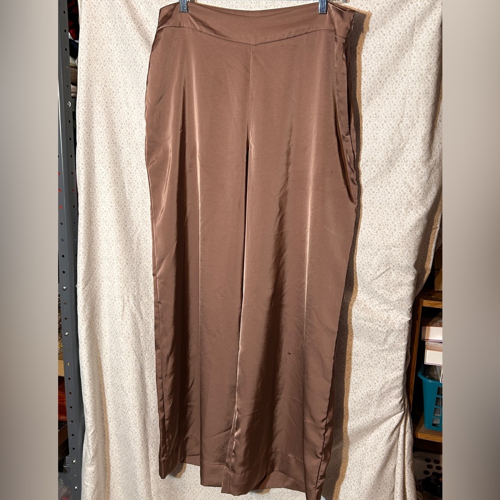 Old Navy Sateen Wide Leg Pants